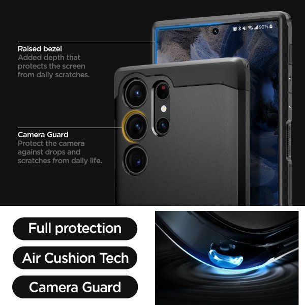 Spigen Samsung Galaxy S23 Ultra Cover Tough Armor Sort