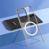 Samsung Galaxy S23 Ultra Cover Transparent MagSafe Sort