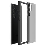 Spigen Samsung Galaxy S23 Ultra Cover Ultra Hybrid Mat Frost Sort