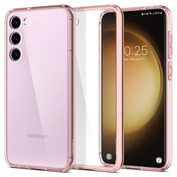 Spigen Samsung Galaxy S23 Cover Ultra Hybrid Rose Crystal