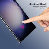 Enkay Samsung Galaxy S23 Ultra Skærmbeskytter med Monteringsramme Easy Install