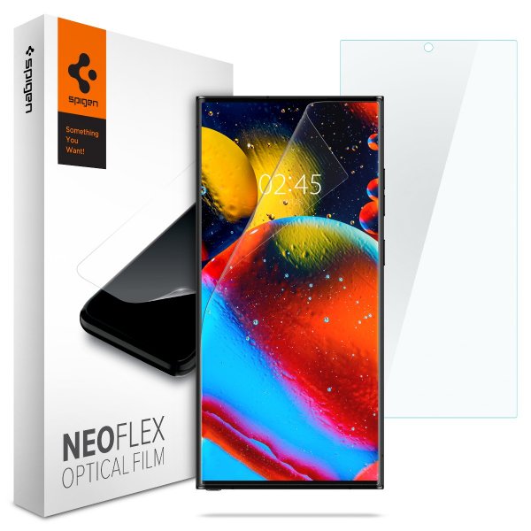 Spigen Samsung Galaxy S23 Ultra Skærmbeskyttelse Neo Flex 2-pak