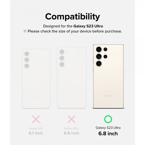 Ringke Samsung Galaxy S23 Ultra Skærmbeskyttelse Privacy Dual Easy Film