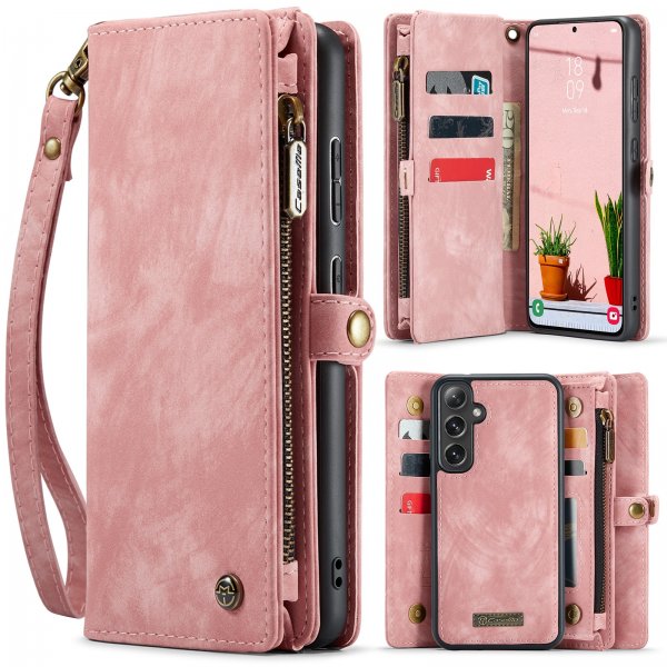 CaseMe Samsung Galaxy S24 FE Etui 008 Series Aftageligt Cover Rosa