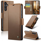 CaseMe Samsung Galaxy S24 FE Etui 023-serien Brun