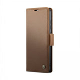 CaseMe Samsung Galaxy S24 FE Etui 023-serien Brun