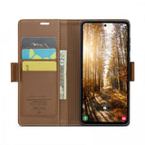 CaseMe Samsung Galaxy S24 FE Etui 023-serien Brun