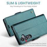 CaseMe Samsung Galaxy S24 FE Etui 023-serien Grøn
