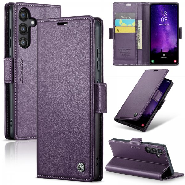 CaseMe Samsung Galaxy S24 FE Etui 023-serien Lilla