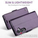 CaseMe Samsung Galaxy S24 FE Etui 023-serien Lilla