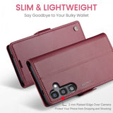 CaseMe Samsung Galaxy S24 FE Etui 023 Series Rød