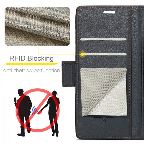 CaseMe Samsung Galaxy S24 FE Etui 023 Series Sort