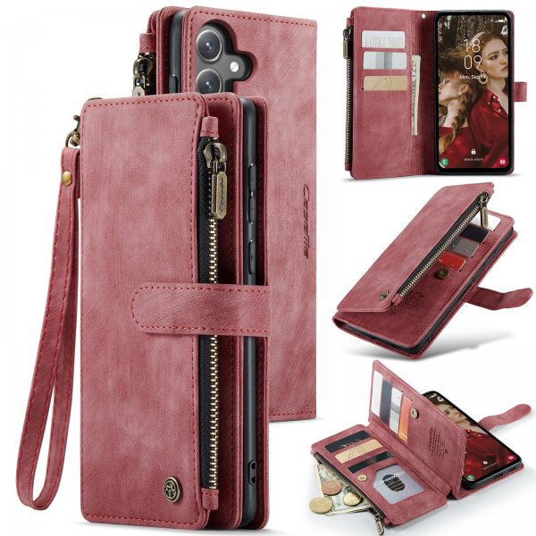 CaseMe Samsung Galaxy S24 FE Etui C30 Series Rød