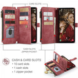 CaseMe Samsung Galaxy S24 FE Etui C30 Series Rød