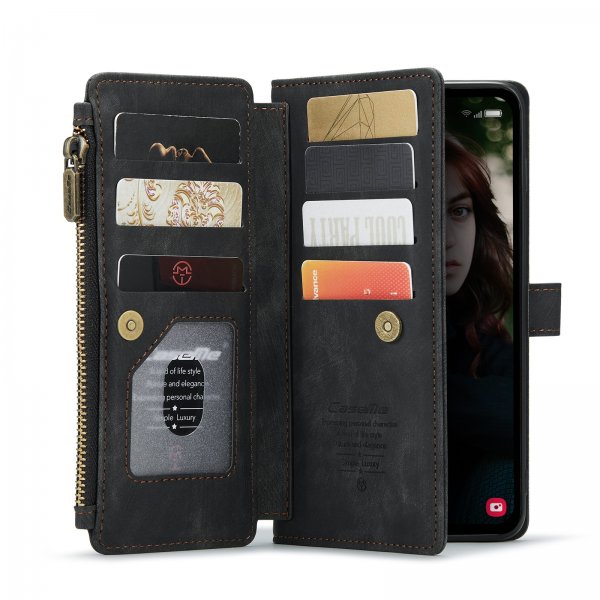 CaseMe Samsung Galaxy S24 FE Etui C30 Serie Sort