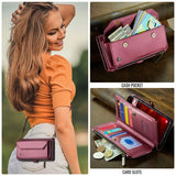 CaseMe Samsung Galaxy S24 FE Etui C36 Series Rød