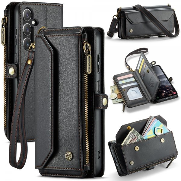 CaseMe Samsung Galaxy S24 FE Etui C36 Serie Sort