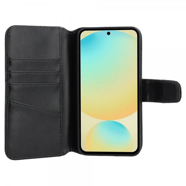 Nordic Covers Samsung Galaxy S24 FE Etui Essential Leather Raven Black