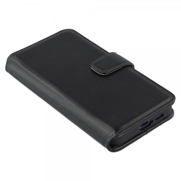 Nordic Covers Samsung Galaxy S24 FE Etui Essential Leather Raven Black