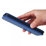 Samsung Galaxy S24 FE Etui Kulfibertekstur Blå