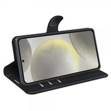 Samsung Galaxy S24 FE Etui Litchi Sort