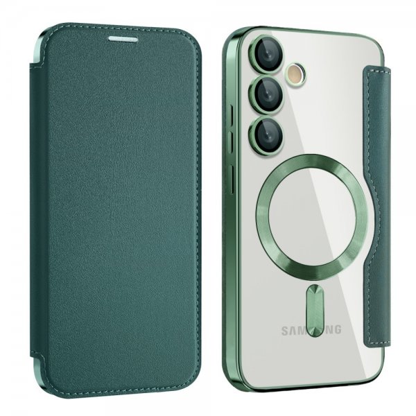 Samsung Galaxy S24 FE Etui MagSafe Grøn