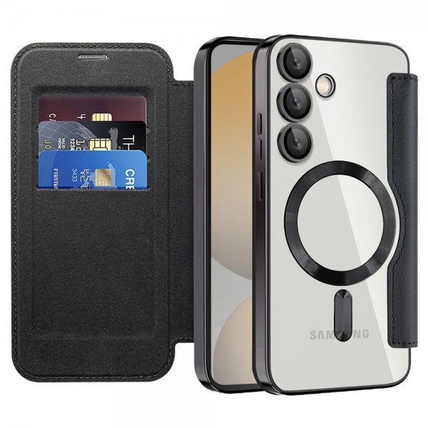 Samsung Galaxy S24 FE Etui MagSafe Sort