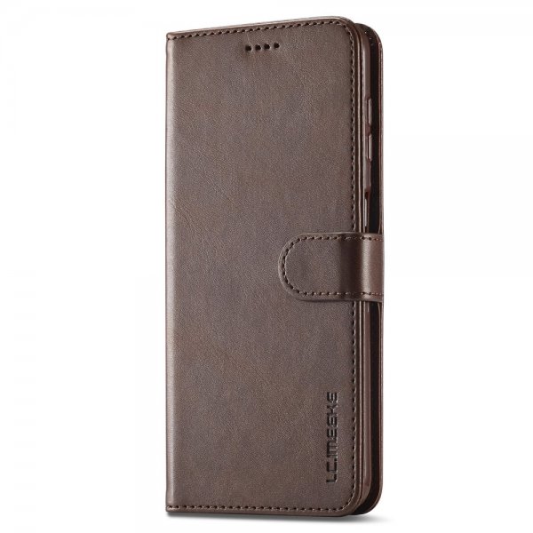 Lc.Imeeke Samsung Galaxy S24 FE Etui med Kortlomme Standerfunktion Mørkebrun