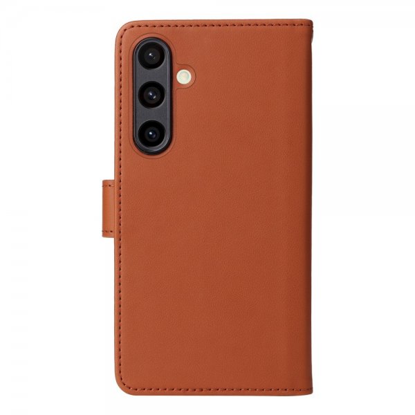 Betopnice Samsung Galaxy S24 FE Etui med Aftageligt Cover 005 Brun