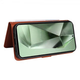 Betopnice Samsung Galaxy S24 FE Etui med Aftageligt Cover 005 Brun