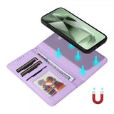 Betopnice Samsung Galaxy S24 FE Etui med Aftageligt Cover 005 Lilla