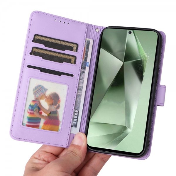 Betopnice Samsung Galaxy S24 FE Etui med Aftageligt Cover 005 Lilla