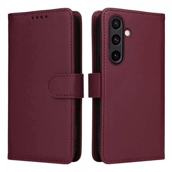 Betopnice Samsung Galaxy S24 FE Etui med Aftageligt Cover 005 Rød