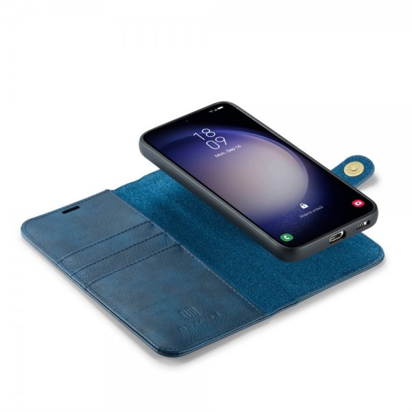 Dg.Ming Samsung Galaxy S24 FE Etui med Aftagelig Skal Blå