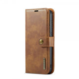 Dg.Ming Samsung Galaxy S24 FE Etui med Aftagelig Skal Brun