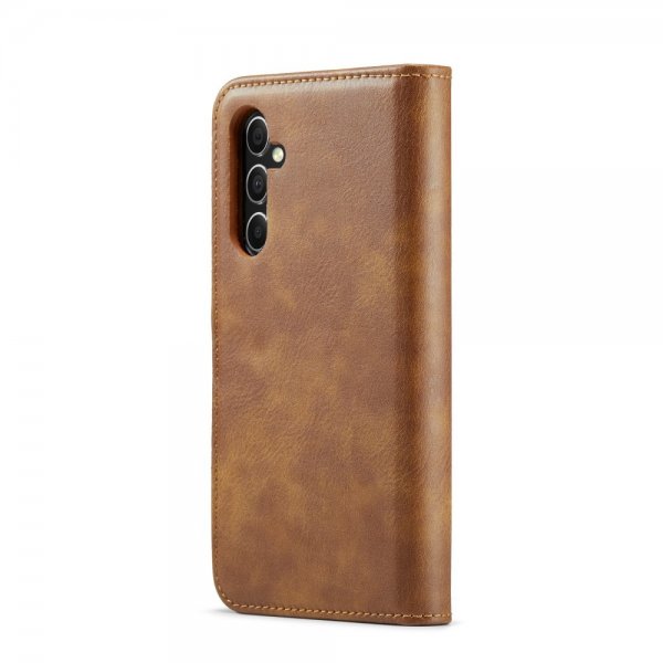 Dg.Ming Samsung Galaxy S24 FE Etui med Aftagelig Skal Brun
