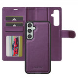 Lc.Imeeke Samsung Galaxy S24 FE Etui med Aftageligt Cover L2 Series MagSafe Lilla