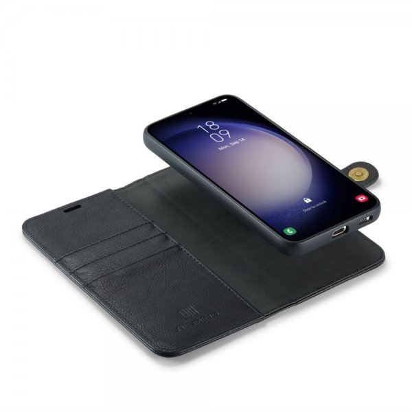 Dg.Ming Samsung Galaxy S24 FE Etui med Aftagelig Skal Sort