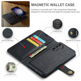 Dg.Ming Samsung Galaxy S24 FE Etui med Aftagelig Skal Sort