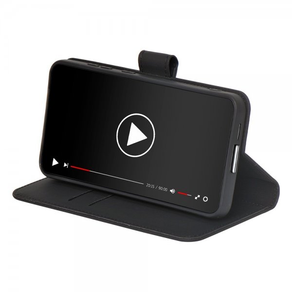Puro Samsung Galaxy S24 FE Etui Wallet Stand Sort