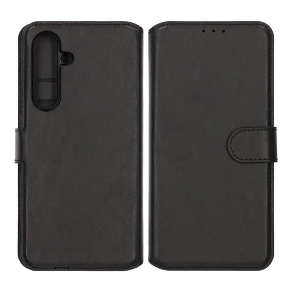Rvelon Samsung Galaxy S24 FE Etui Magnetisk Aftageligt Cover Sort