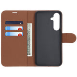 Samsung Galaxy S24 FE Etui med Stativ Brun