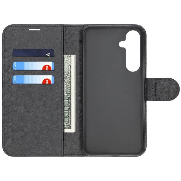 Samsung Galaxy S24 FE Etui med Stander Sort