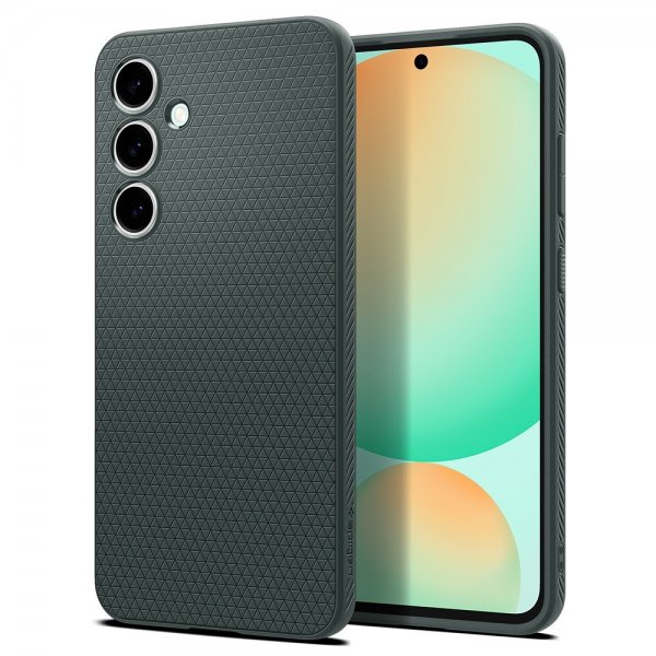 Spigen Samsung Galaxy S24 FE Cover Liquid Air Abyss Green