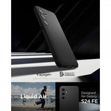 Spigen Samsung Galaxy S24 FE Cover Liquid Air Matte Black