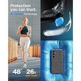 Spigen Samsung Galaxy S24 FE Cover Liquid Crystal Glitter Crystal Quartz