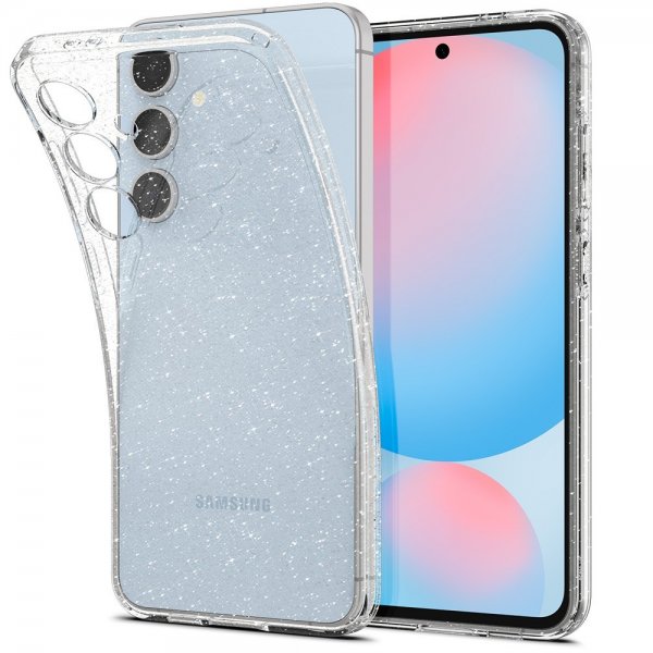 Spigen Samsung Galaxy S24 FE Cover Liquid Crystal Glitter Crystal Quartz