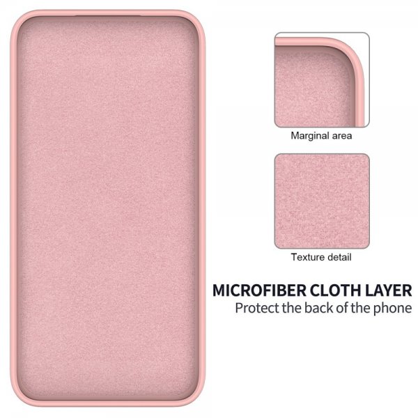 Samsung Galaxy S24 FE Cover med rem silikone lyserød