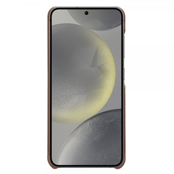 Samsung Galaxy S24 FE Etui med to Kortrum Brun