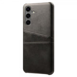 Samsung Galaxy S24 FE Etui med to Kortlommer Sort